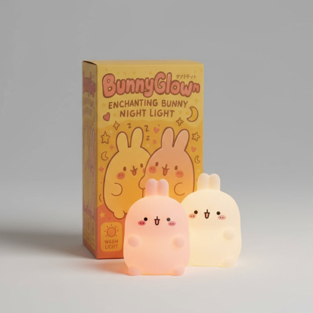 BunnyGlow™ – Luz Nocturna de Conejito Encantador (1pc)