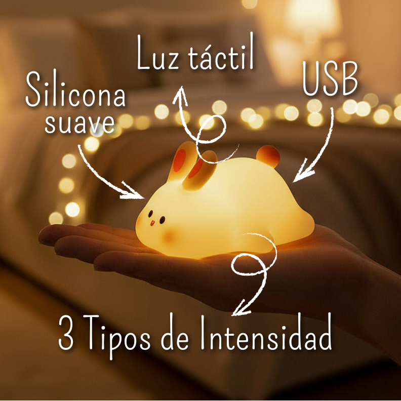 BunnyLove™ – Lámpara de Conejito Suave