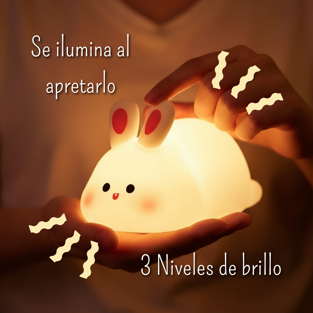 BunnyLove™ – Lámpara de Conejito Suave