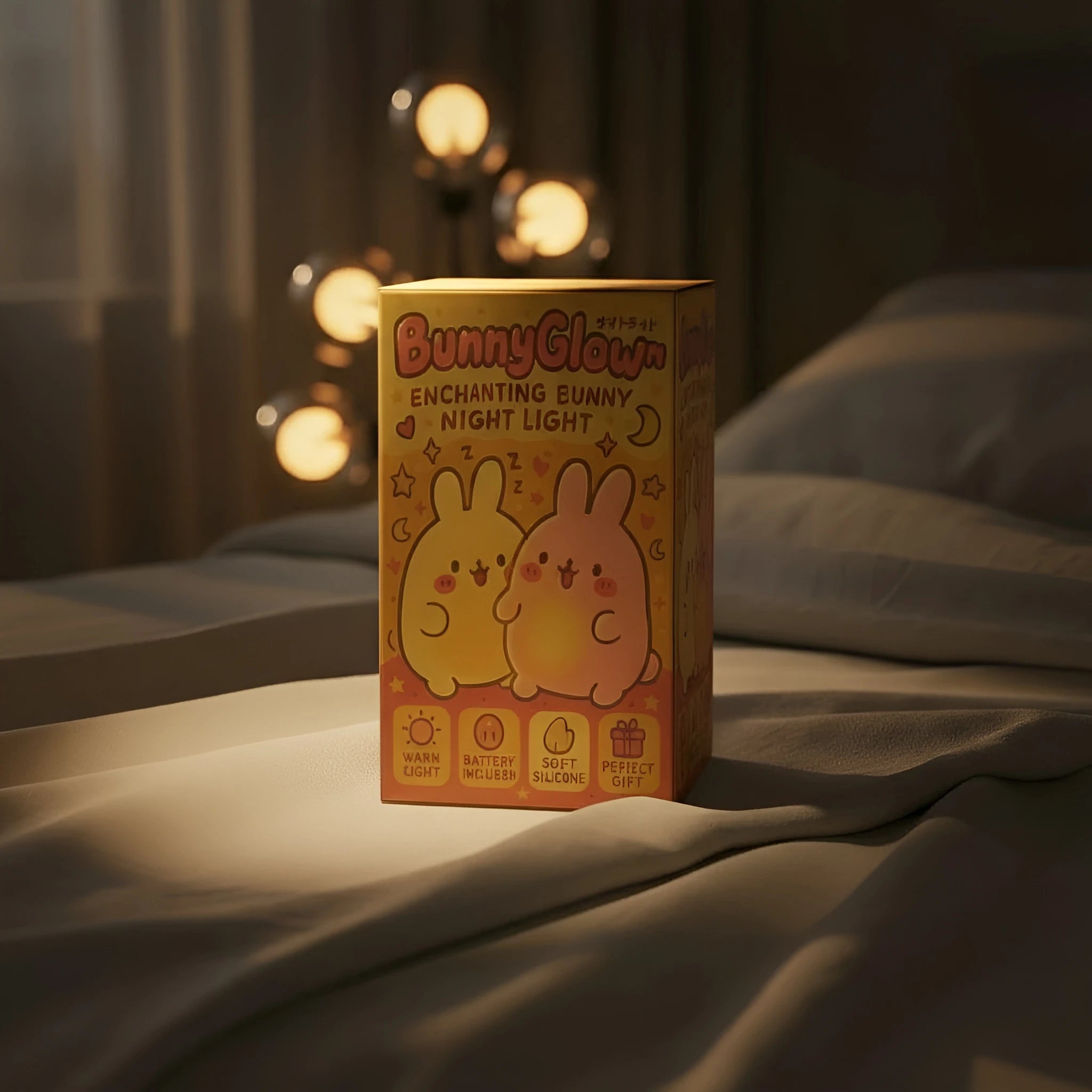 BunnyGlow™ – Luz Nocturna de Conejito Encantador (1pc)