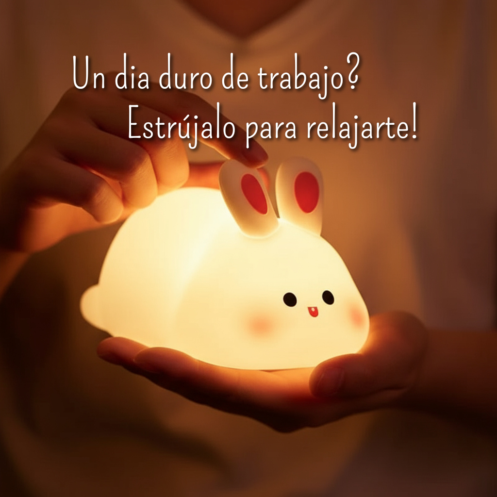 BunnyLove™ – Lámpara de Conejito Suave