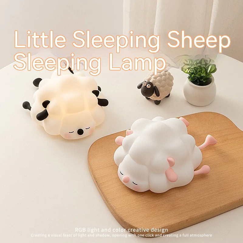 SheepyDream™ – Soft Sheep Night Light